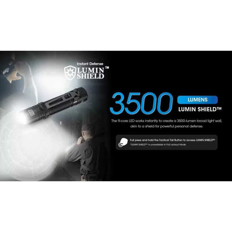 Nitecore EDC31 taskulamppu, 3500 lm