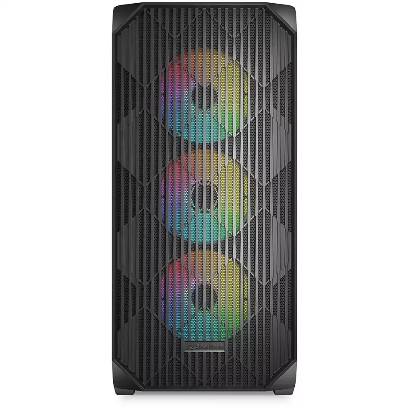 Sharkoon AK3 RGB Midi Tower musta