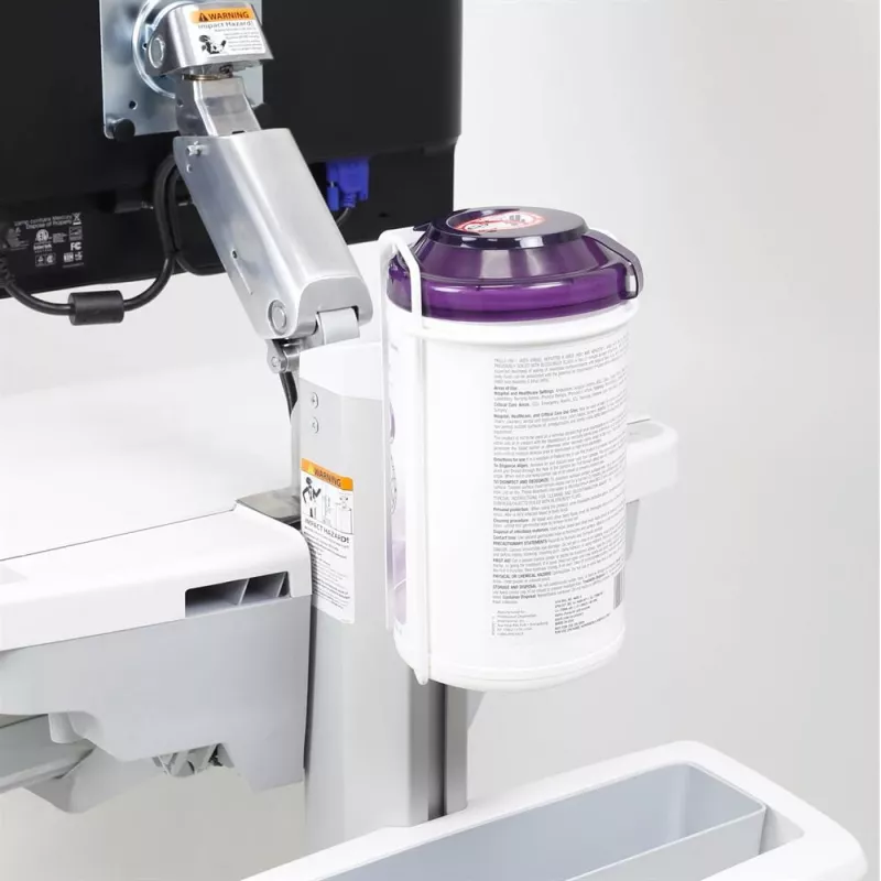 Ergotron T-Slot pyyhepidike valkoinen