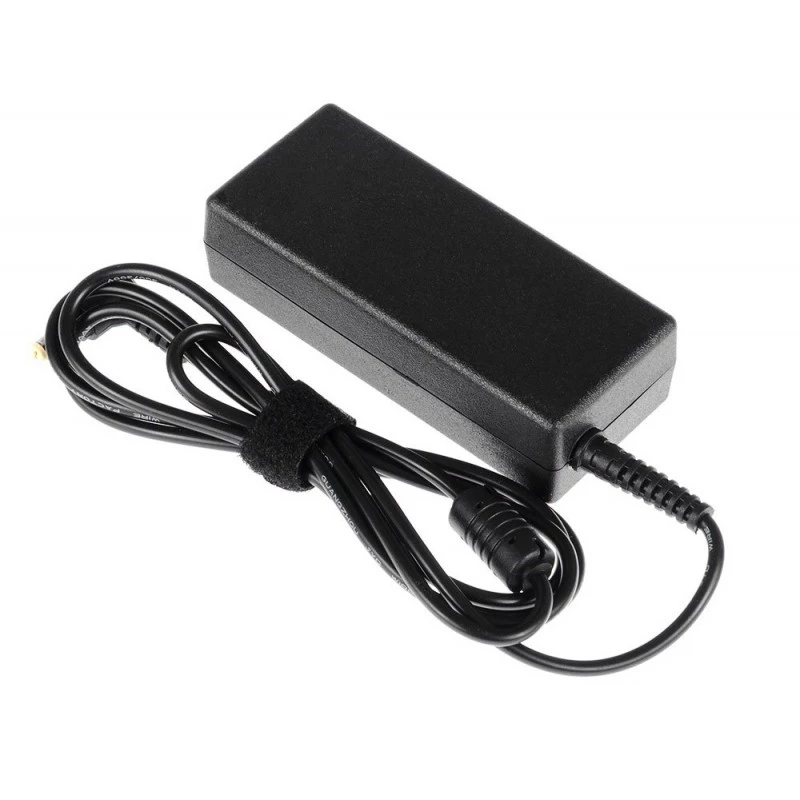 Virtalähde Green Cell AD01P — 60 W, 19 V 3,42 A, kannettavan virtalähde sisäkäyttöön, musta