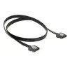 SATA-kaapeli DeLOCK 83841 0,5 m SATA III 7-pin musta