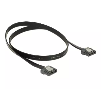 SATA-kaapeli DeLOCK 83841 0,5 m SATA III 7-pin musta