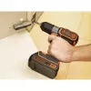 Porakone Black & Decker ASD18K-QW, avaimeton, 1,5 Ah, musta/oranssi