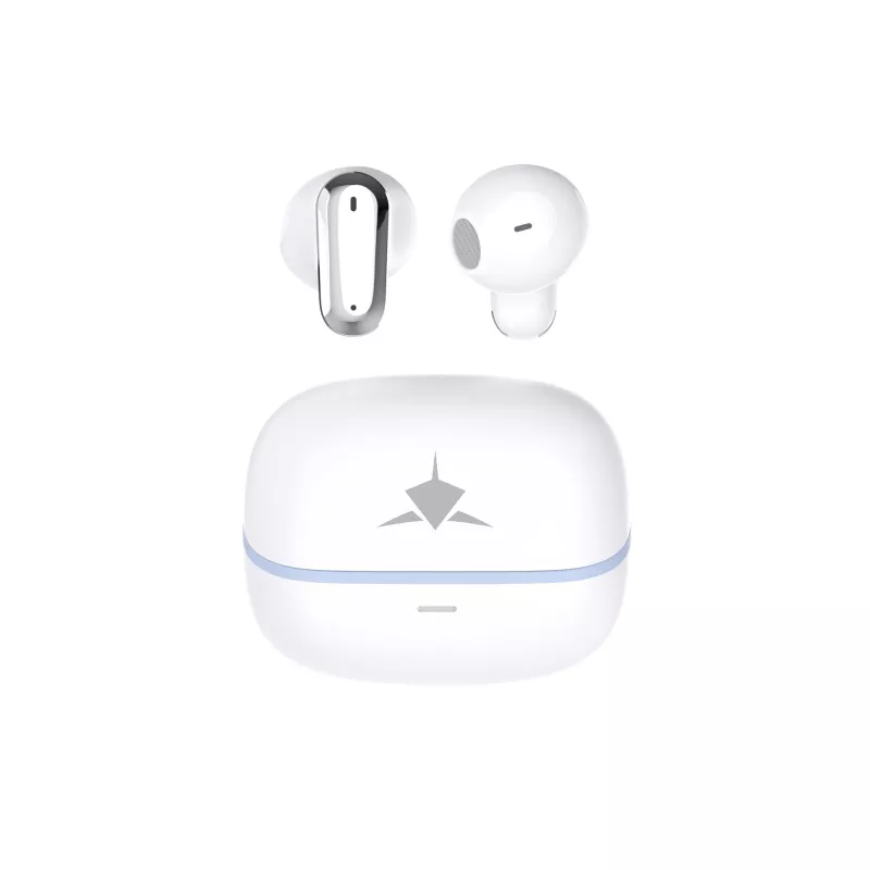 True Wireless -nappikuulokkeet White Shark GEB-TWS-201 Blaze valkoinen