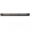 Patch-paneeli - Extralink CAT6A STP, 24 porttia