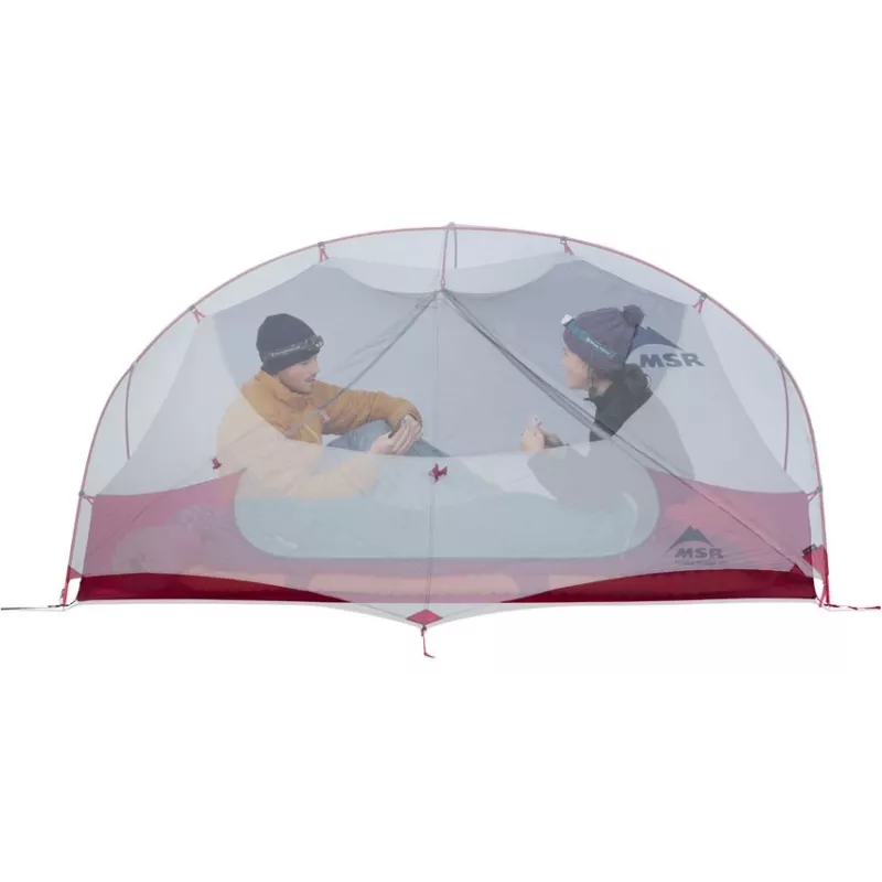 MSR Hubba Hubba NX kupoliteltta 2 henkilöä punainen