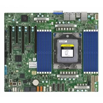 Supermicro - emolevy MBD-H13SSL-N-B, AMD, Socket SP5, AMD EPYC 9004, Socket SP5, DDR5-SDRAM, max. 3 TB DDR5 DIMM SATA 6 GB/s grafiikka USB 3.1 USB 3.0 USB 3.0 RJ-45 VGA PCI-Express