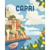 Maalaussarja Ravensburger CreArt Capri – kankaalle maalattava sarja Ravensburgerilta