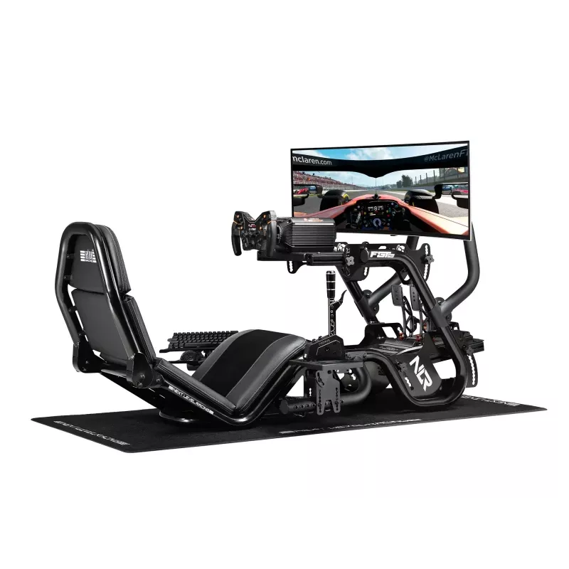 Kilpa-ajosimulaattorin ohjaamo Next Level Racing NLR-R003 F-GT Pro Formula ja GT harmaa Edition