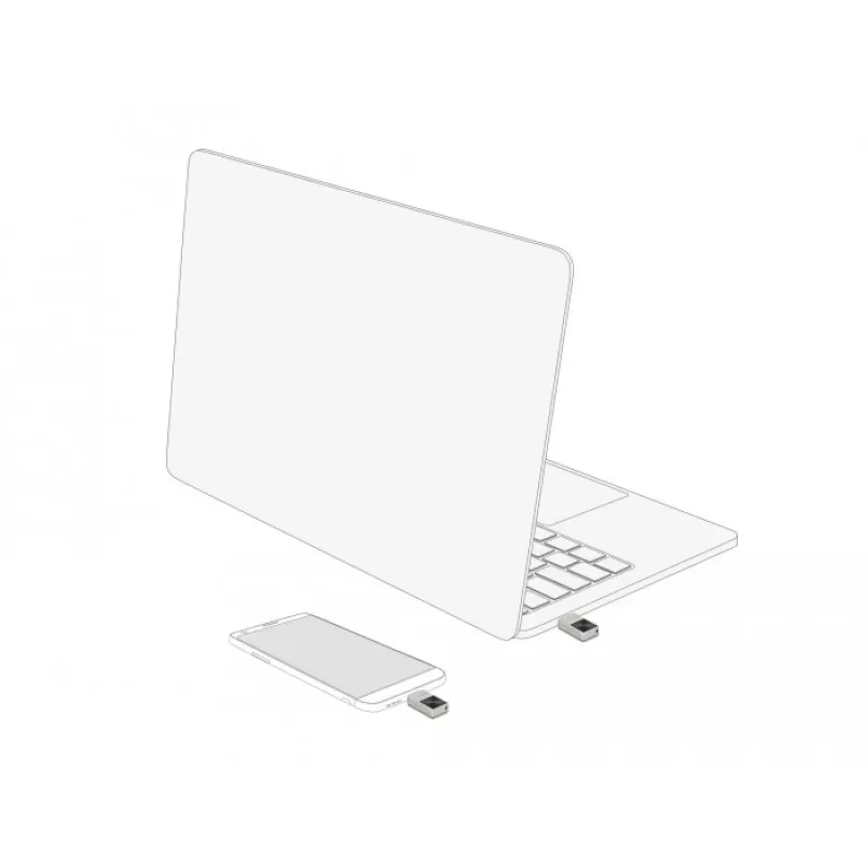 USB-muistitikku DeLOCK 64 GB USB-C 3.2 Gen 1 Mini metallikotelo