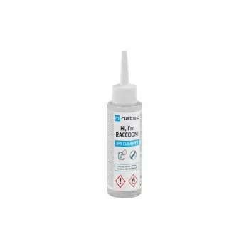 Isopropyylialkoholipuhdistusaine NATEC Racoon 100 ml – elektroniikan ja pintojen puhdistusaine