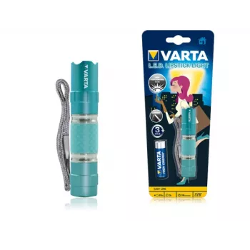 Käsivalaisin Varta LED Lipstick Light Pink Türkis