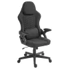 Deltaco DC130 pelituoli Soft Woven Mesh musta (GAM-180)
