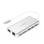 USB 3.0 4-porttinen alumiinikeskitin, extra digital XC-304-SV-PRO