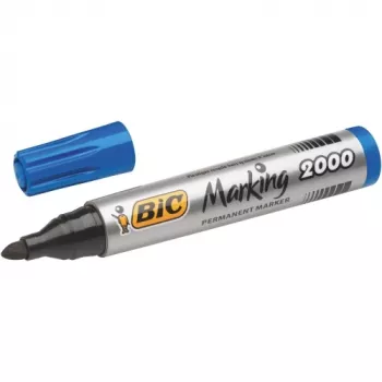Pysyvä tussi BIC ECO 2000 sininen kärki 2–5 mm, ei täytettävä, hajuton