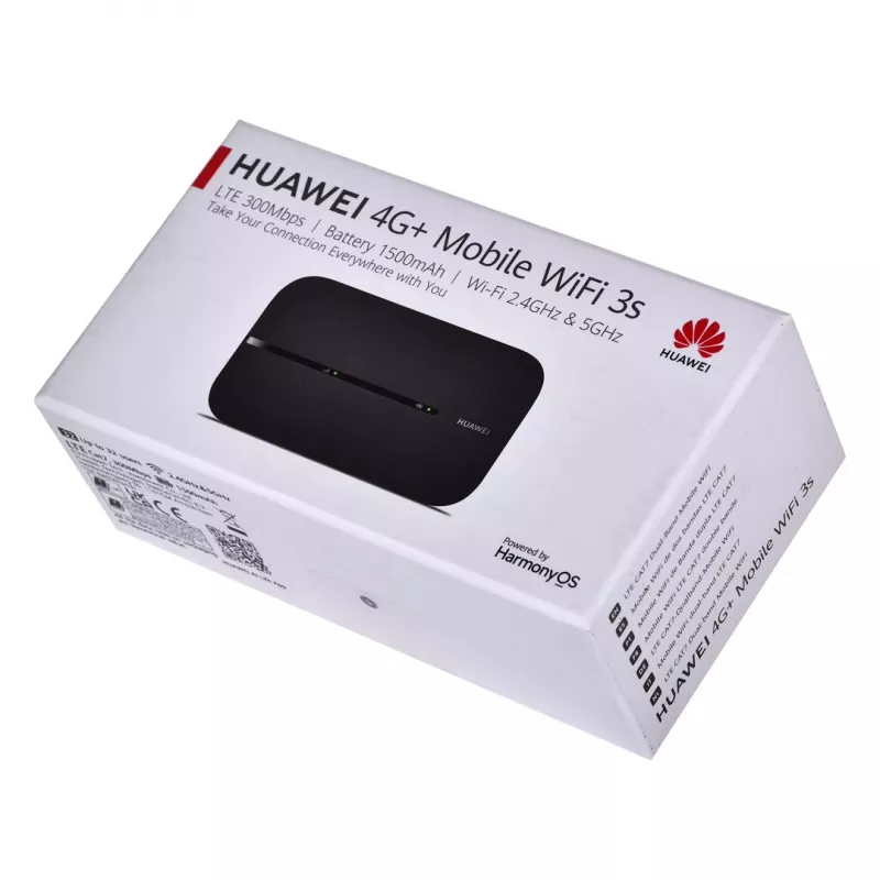 Huawei 4G Mobile WiFi 3 langaton reititin dual-band (2,4 GHz / 5 GHz) musta