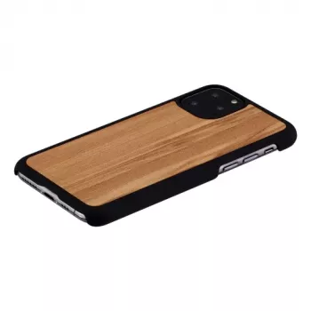 Älypuhelinkotelo man and wood iPhone 11 Pro — Cappuccino-musta