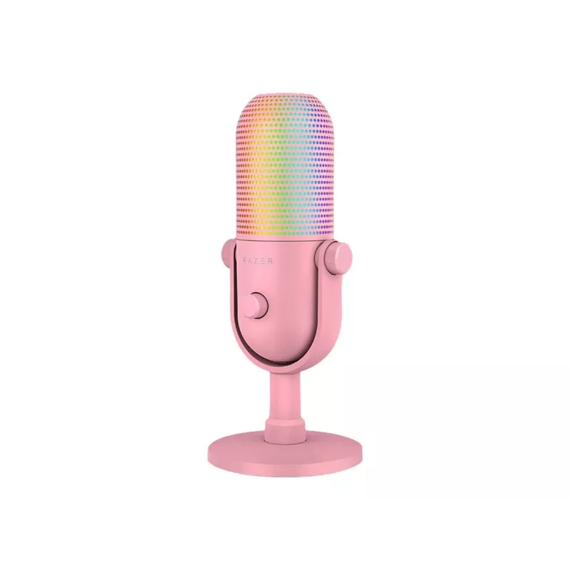 Razer Seiren V3 Chroma pinkki PC-mikrofoni