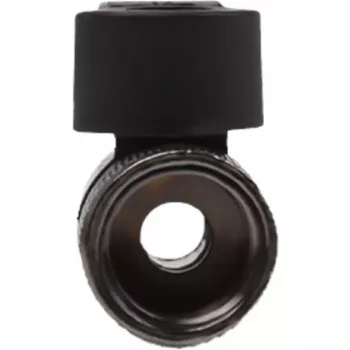 Alphacool 2-tie palloventtiili G1/4 - musta nikkeli (17354)