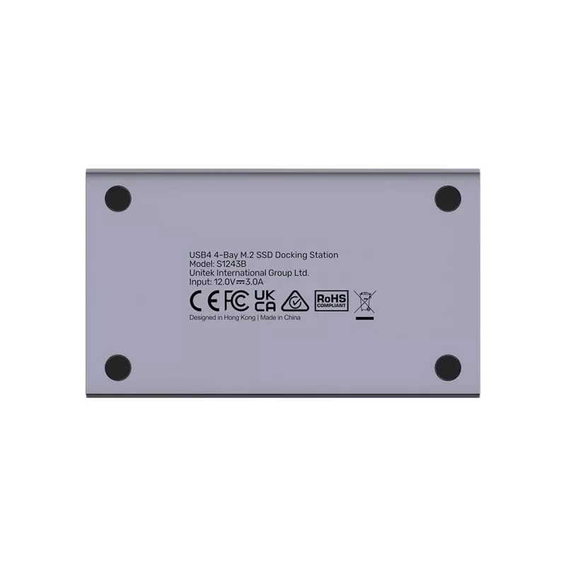Telakointiasema USB4 4-kertainen M.2 SSD