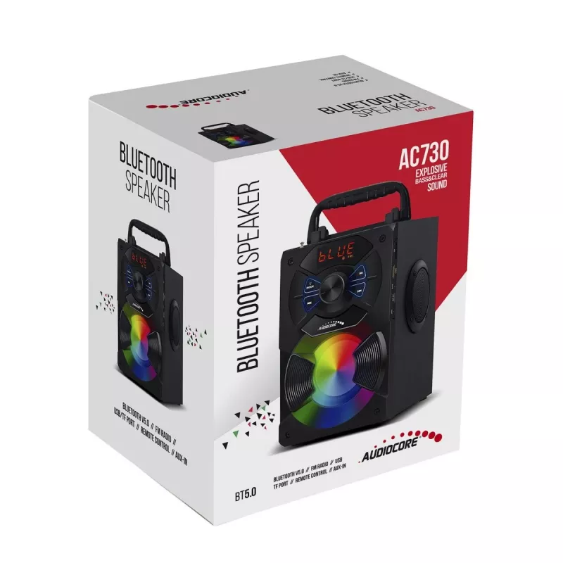Bluetooth-kaiutin Audiocore AC730, musta