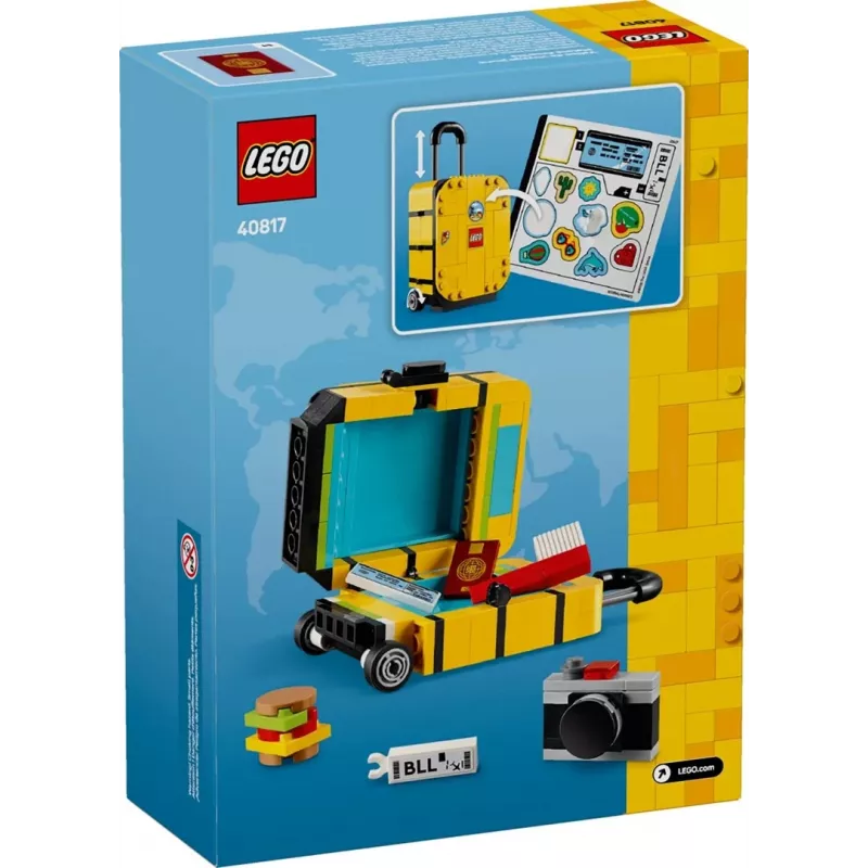 LEGO 40817 Keltainen matkalaukku