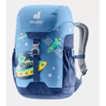 Deuter Schmusebär koulureppu sininen polyeetterisulfoni PES 254x127x330.2mm