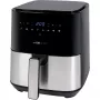 Clatronic FR 3782 H, kiertoilmakypsennin, 5 l, 80 °C, 200 °C, yksittäiskuva, musta, ruostumaton teräs
