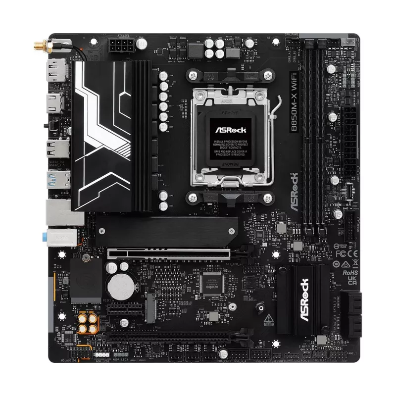 ASRock B850M-X WiFi R2.0 AMD B850 AM5 Micro-ATX -emolevy