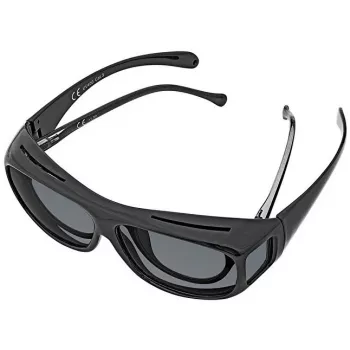WEDO 271 48599 aurinkolasit soikea, wrap-around, unisex, polarisoivat linssit, silmälasien päälle
