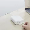 Belkin BoostCharge Pro 200 W 4-porttinen USB-C GaN -seinälaturi, valkoinen (WCH015VFWH)