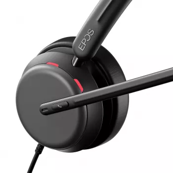 EPOS IMPACT 860 ANC headset johdollinen pantaheadset toimisto/call center USB Type-C musta