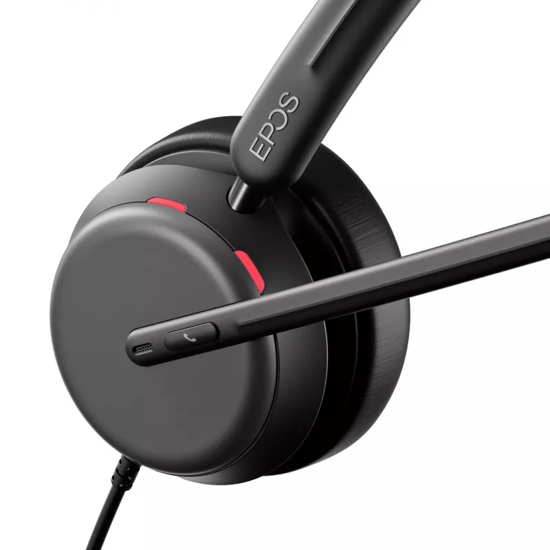 EPOS IMPACT 860 ANC headset johdollinen pantaheadset toimisto/call center USB Type-C musta