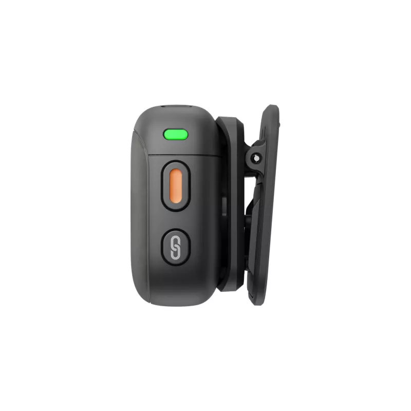 Langaton Bodypack-lähetin DJI MIC 3 – kompakti kannettava mikrofonilähetin, musta/harmaa