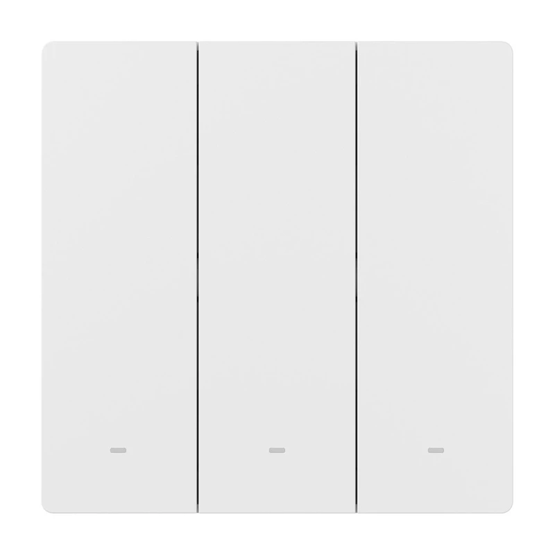 Kosketukseton seinäkytkin Sonoff ZBM5-3C-86W 3-kanava Zigbee, 3-osainen, uppoasennus