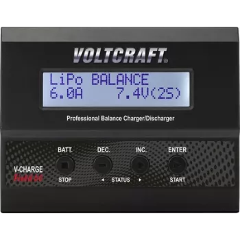 Voltcraft V-Charge 60 akkulaturi 12V 6A — monitoimilaturi 12 V lyijyakuille