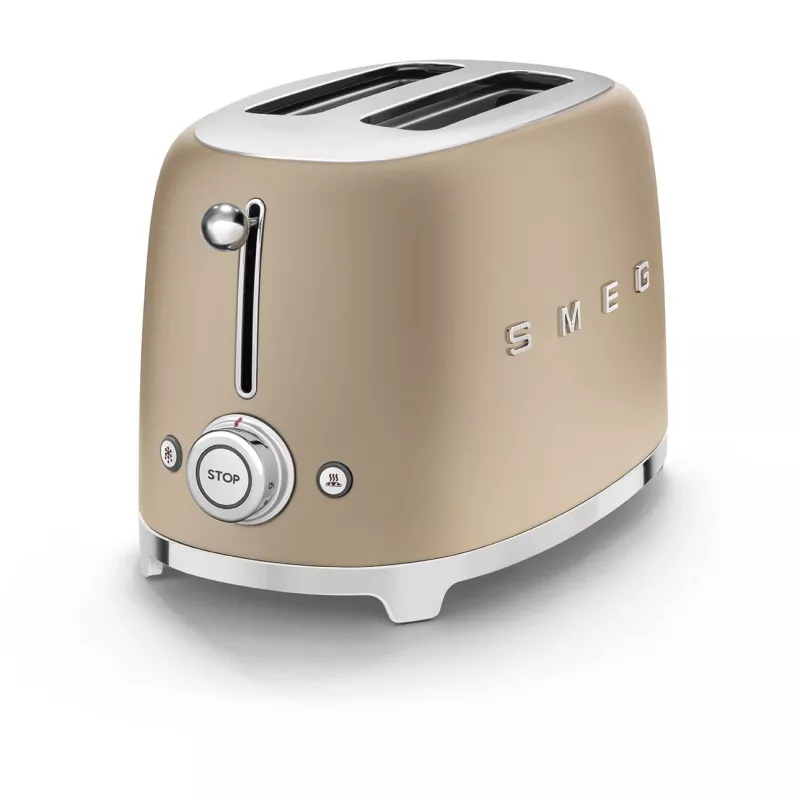 Leivänpaahdin Smeg 50's Style TSF01CHMEU 2 viipaletta kulta 950W