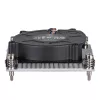 Prosessorin ilmajäähdytin SILVERSTONE SST-XE01-1700A — 8 cm:n tuuletin, 1000–5500 kierr./min, kaksoiskuulalaakeri, musta
