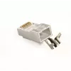 RJ45-liitin GEMBIRD CAT7 8P8C kullattu 15µm FTP/SFTP 50 kpl:n pakkaus
