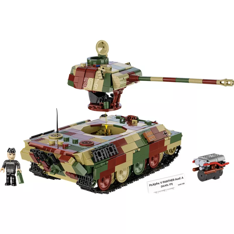 Blocks Pz.Kpfw.V Panther Ausführung A 1152 palikkaa