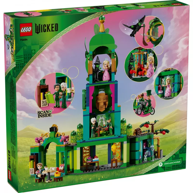 Bricks Wicked 75684 Tervetuloa Smaragdikaupunkiin