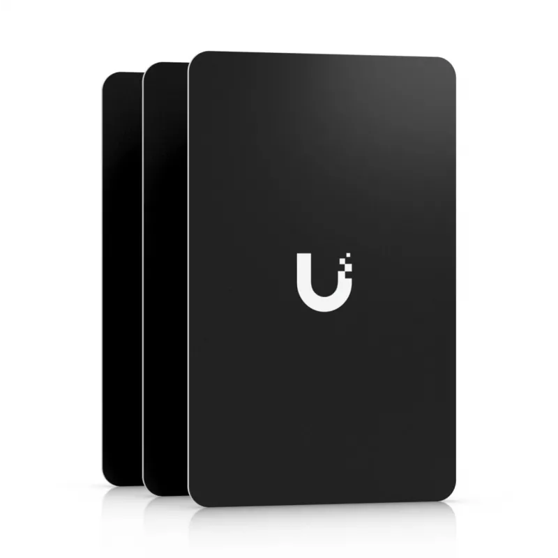 Ubiquiti UniFi Access Card UA-CARD-B-100, 100 kpl:n pakkaus NFC-kortteja, musta (UA-CARD-B-100)