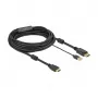 HDMI - DisplayPort -kaapeli DeLOCK 85967 4K 30 Hz 7 m