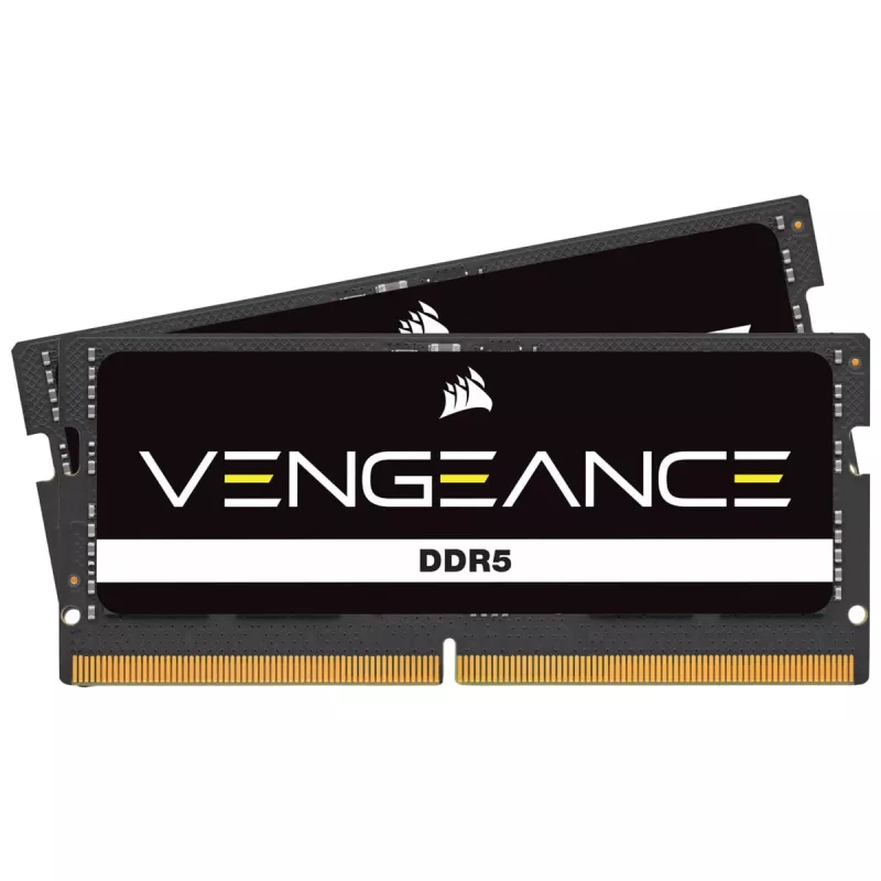 SO-DIMM 64 GB DDR5-4800 (2x 32 GB) dual-kit, muisti musta, CMSX64GX5M2A4800C40, Vengeance