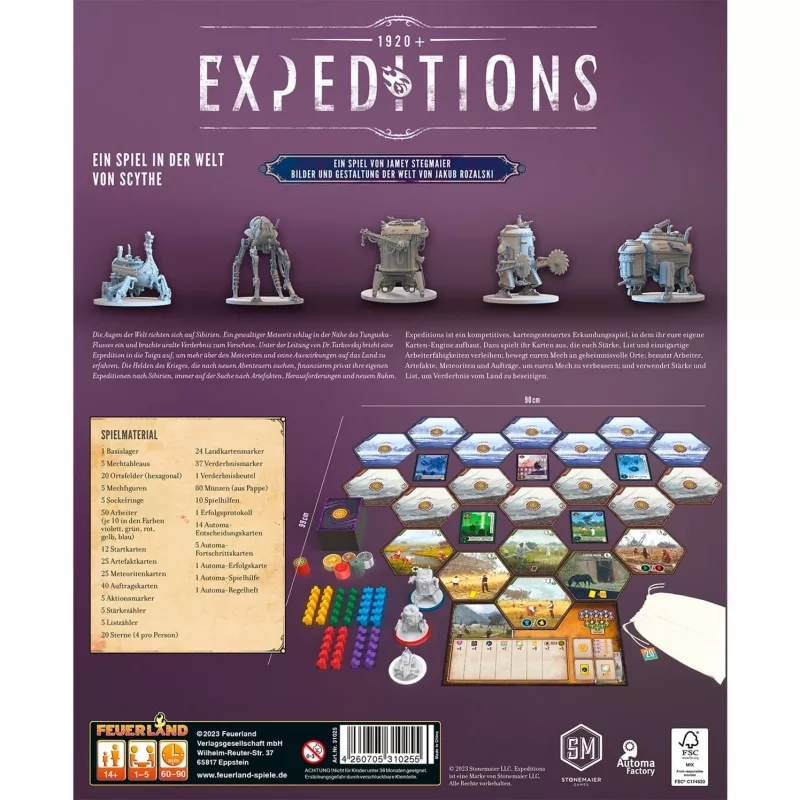 Expeditions, lautapeli