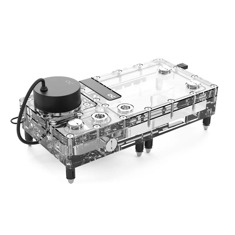 Alphacool Core Flat Reservoir 240, VPP-pumpulla - oikea
