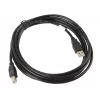 Lanberg CA-USBA-10CC-0030-BK USB-kaapeli 3 m USB 2.0 USB B musta (CA-USBA-10CC-0030-BK)
