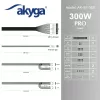 Akyga AK-S1-300 300 W SFX-virtalähde, passiivinen PFC, 80 mm:n tuuletin, musta