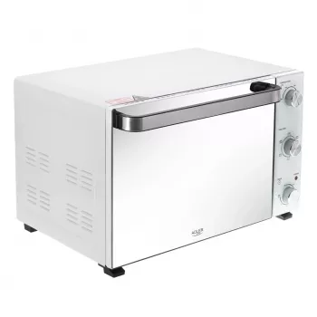 Sähköinen pöytäuuni Adler AD 6027, 48 L tilavuus, 1800 W, valkoinen