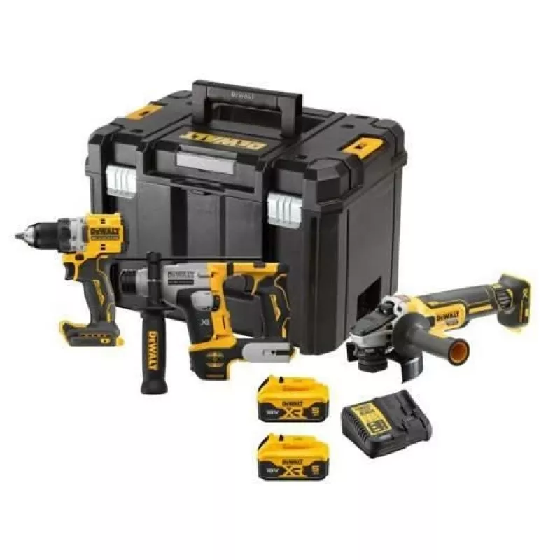 Akkuruuvinväännin/iskuruuvinväännin DeWALT DCK355P2T-QW 18V 2x5Ah